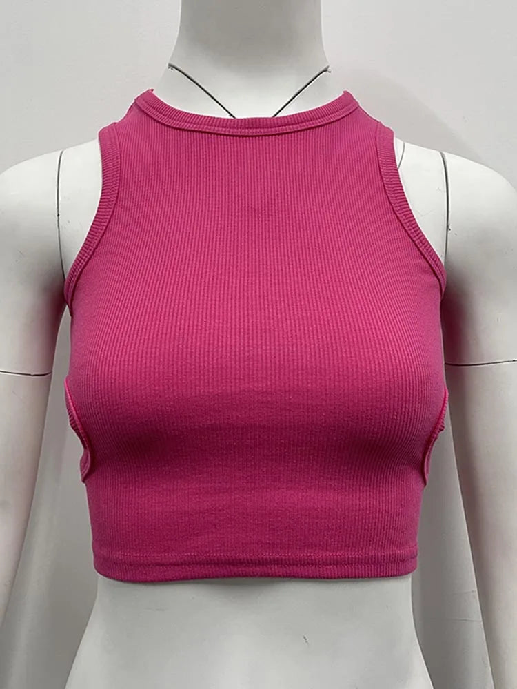 Sleeveless T-Shirt - Basic Wear Streetwear