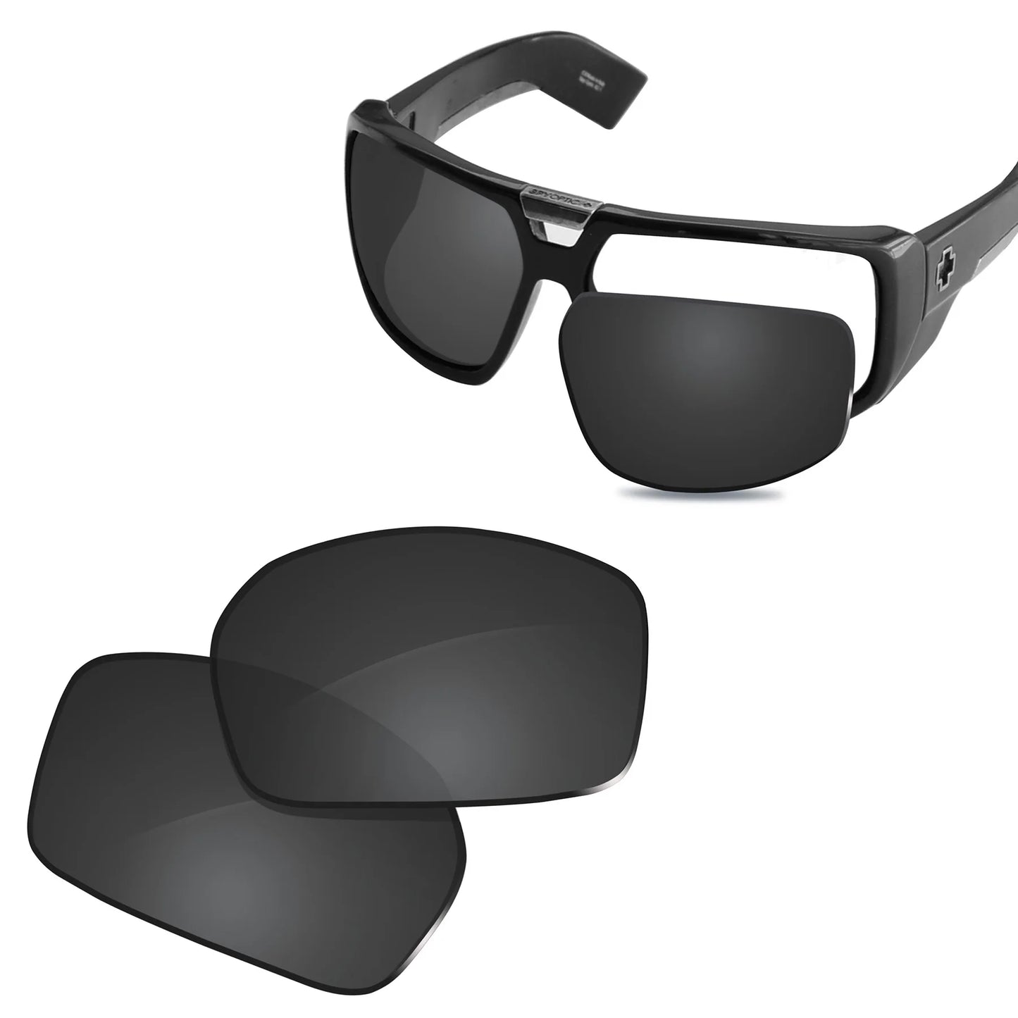Glintbay New Performance Polarized Replacement Lenses for Spy Optic Touring Sunglasses - Multiple Colors - Mammalook