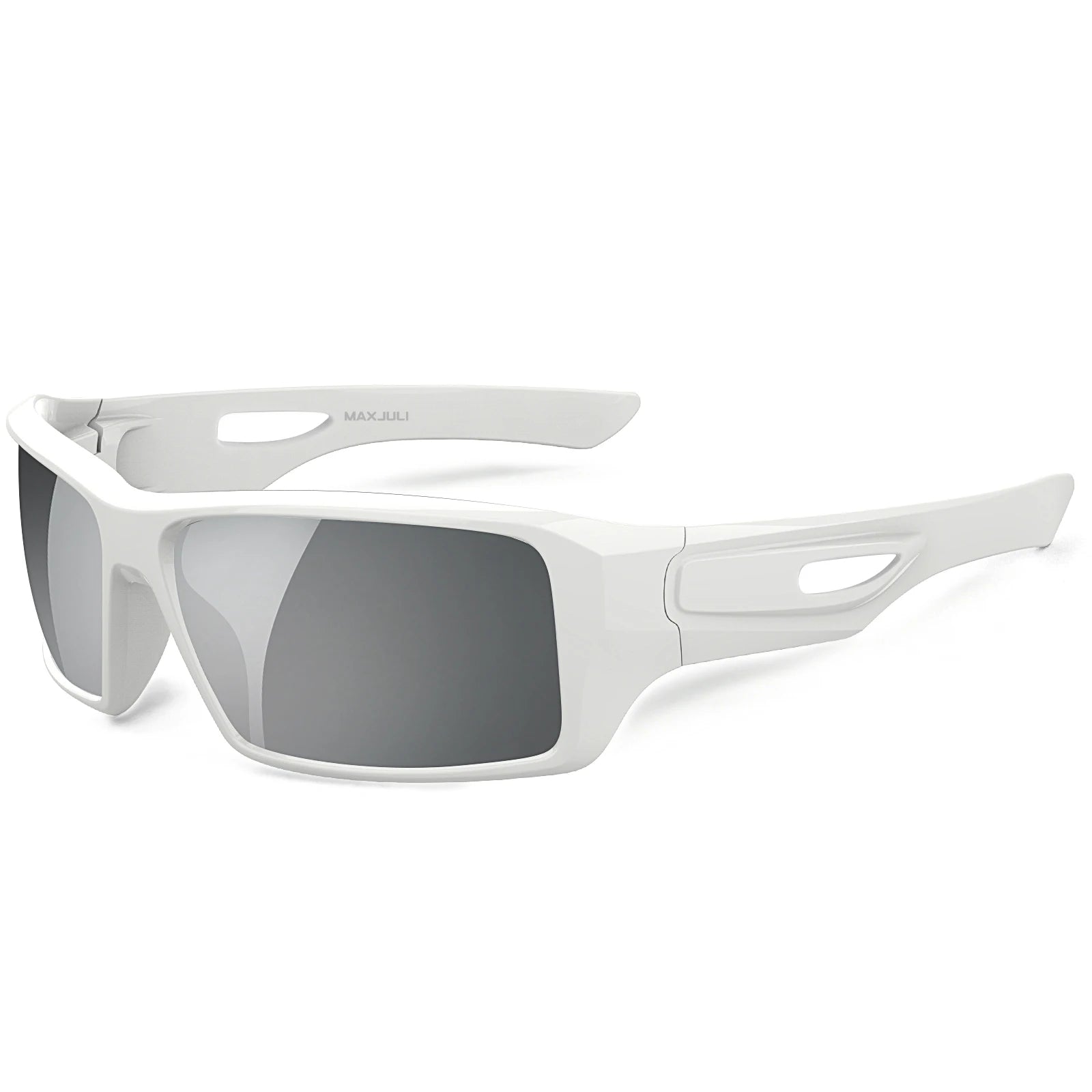 MAXJULI Polarized Wrap Around Sports Sunglasses for Big Heads Men Women UV400 Protection Sun Glasses 8232 - Mammalook