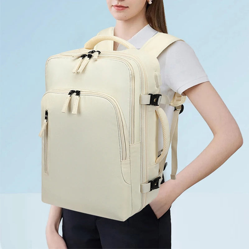 Geestock Easyjet Carry-Ons 45x36x20 Backpack Large Capacity Travel Backpack for Women/Men Laptop Bag Cabin Bag for Plane Travel - Mammalook