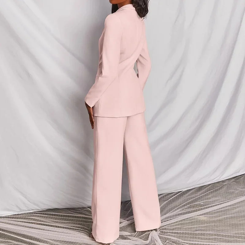 Long Sleeve Suit - Two-Piece Set