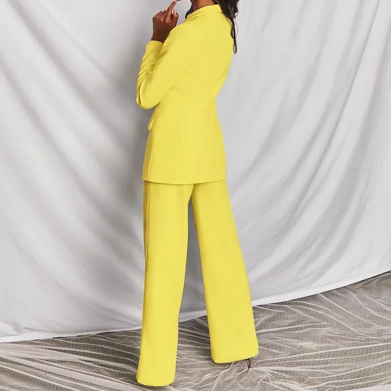 Long Sleeve Suit - Two-Piece Set