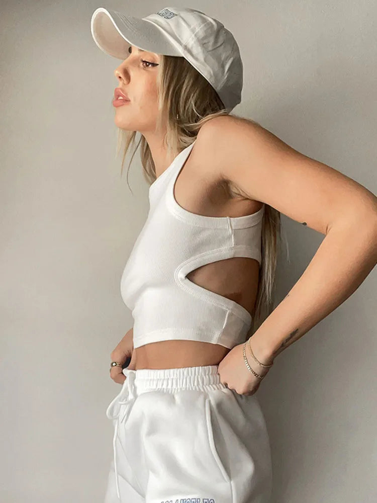 Sleeveless T-Shirt - Basic Wear Streetwear
