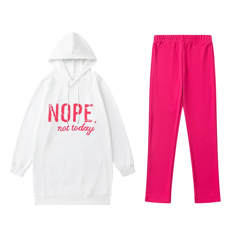 Long Sleeved Hooded - Casual Suit