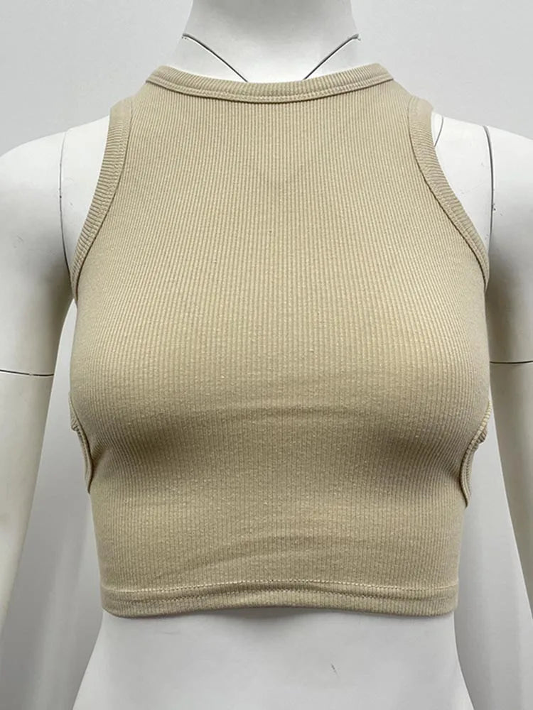 Sleeveless T-Shirt - Basic Wear Streetwear