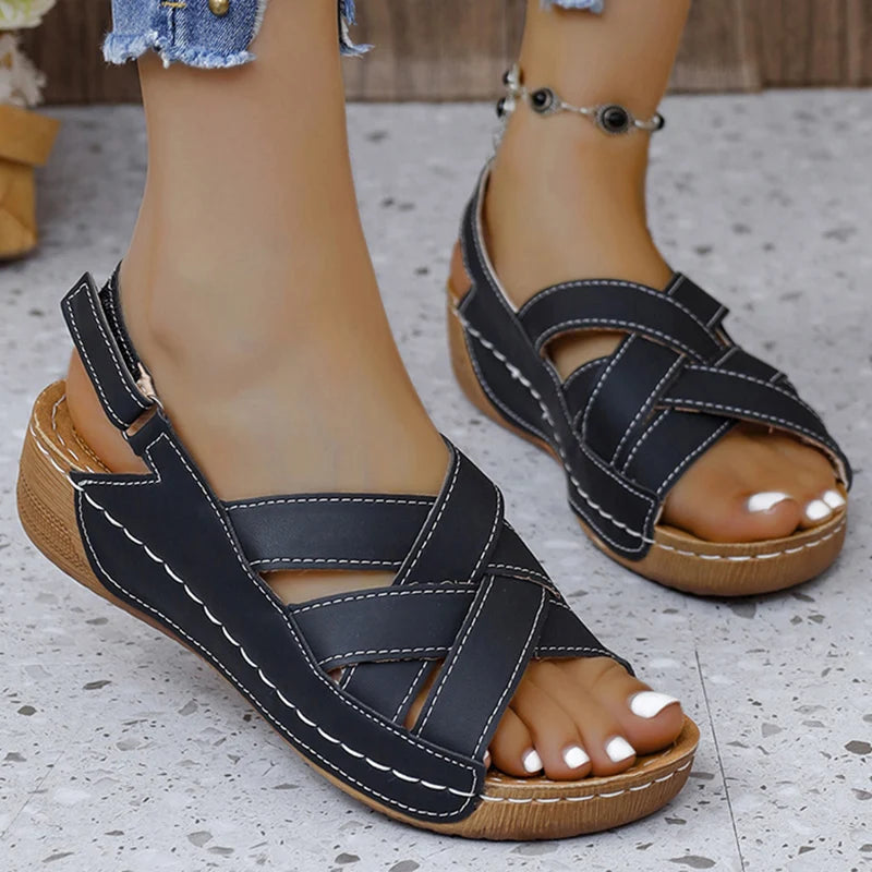 Sandals Shoes Women Summer Party Shoes Woman Casual Sandals Ladies Non-Slip Women's Shoes Open Toe Footwear Sandal Women Female - Mammalook