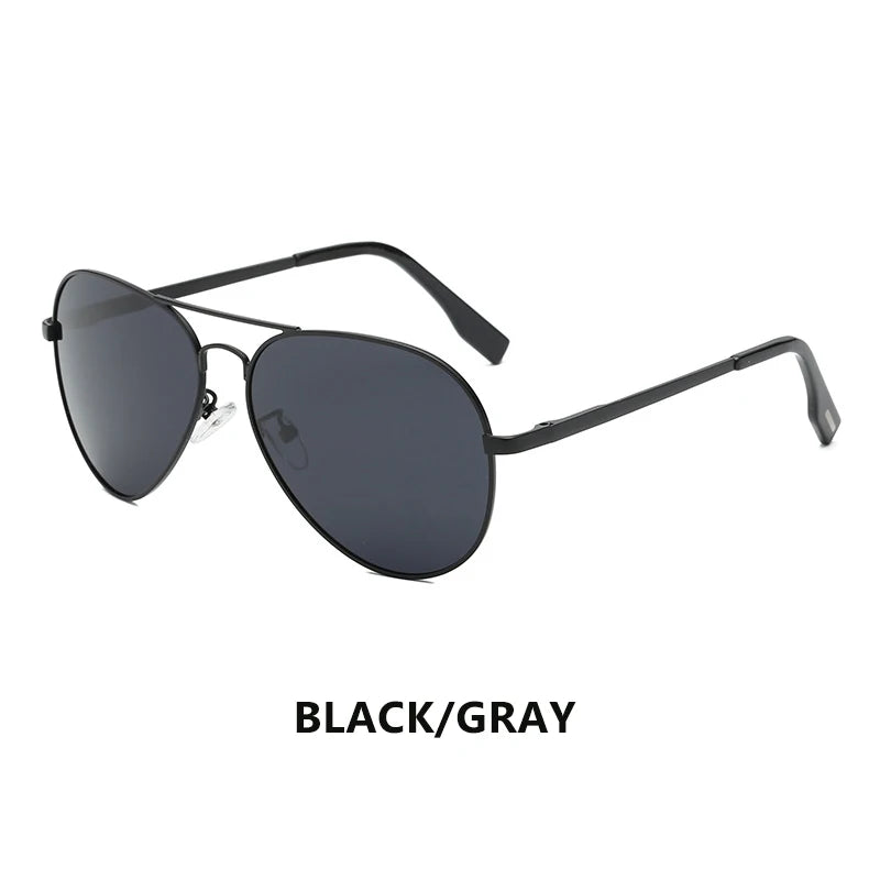 LIOUMO Polarized Aviation Sunglasses – Stylish & Anti-Glare Pilot Glasses for Men & Women