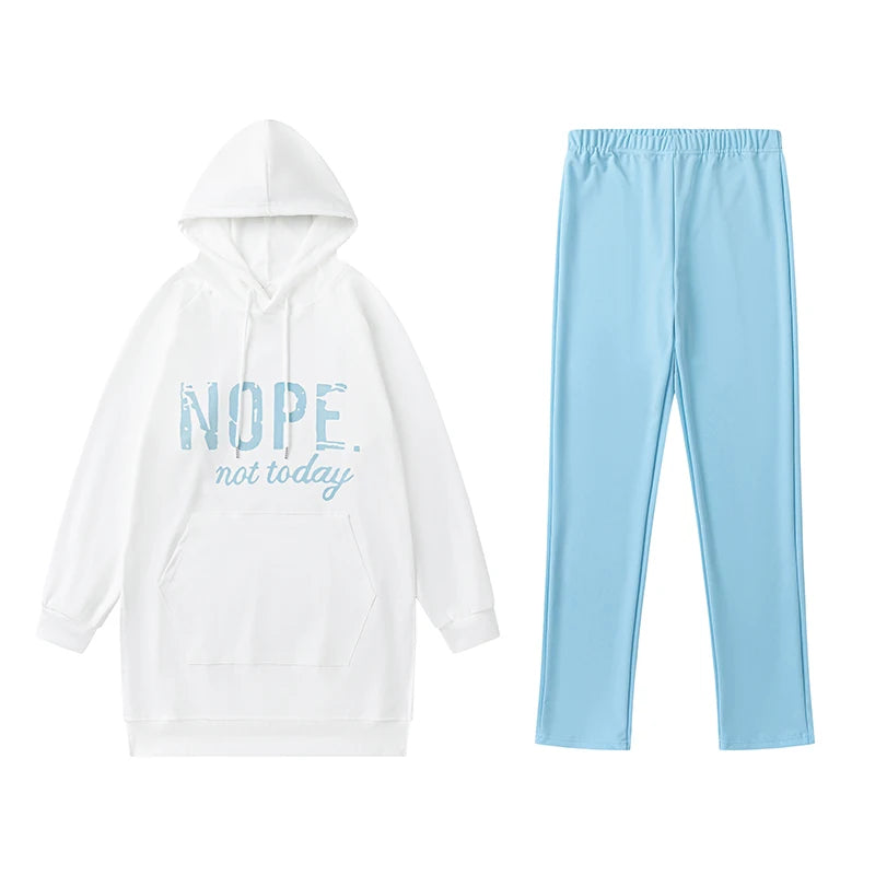Long Sleeved Hooded - Casual Suit