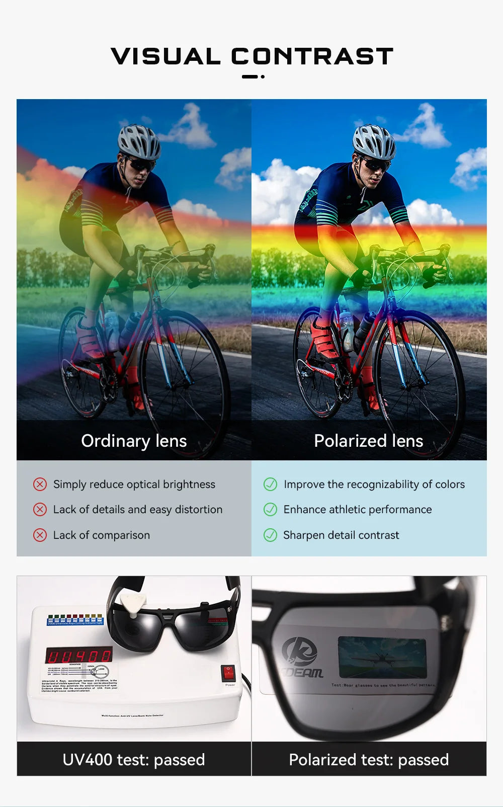 2024 High Quality KDEAM Polarized Man Sunglasses Luxury Brand Designer Green Goggles Fishing Driving Outdoor Eyewear TUNA ALLEY - Mammalook