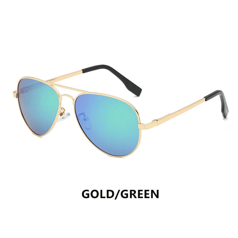 LIOUMO Polarized Aviation Sunglasses – Stylish & Anti-Glare Pilot Glasses for Men & Women