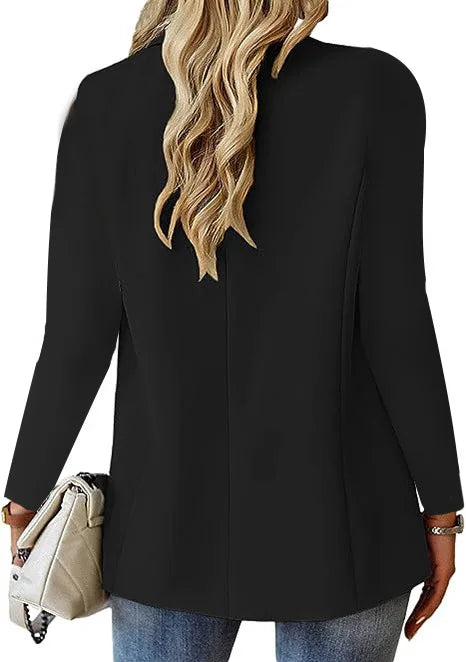 Slim Fit Blazer – Notched Collar - Single Button