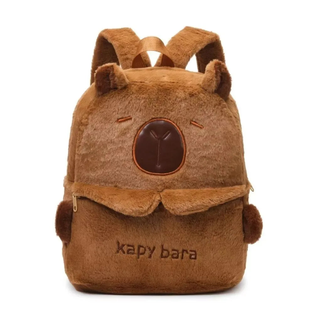 Shoulder Bag Capybara Plush Backpack Animals Students School Bag Couple - Mammalook