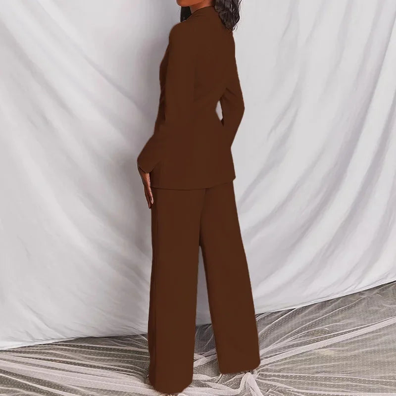 Long Sleeve Suit - Two-Piece Set