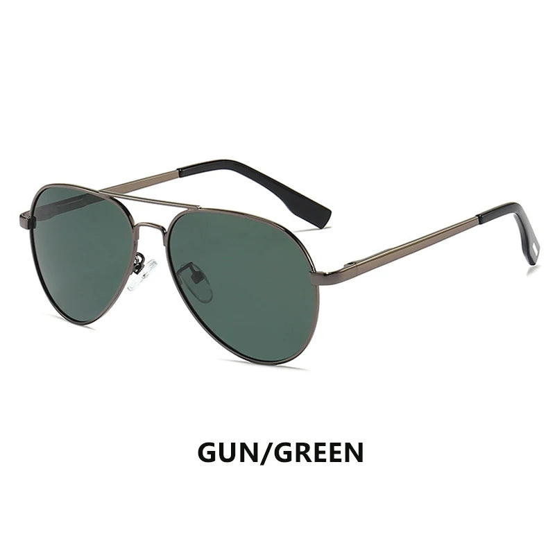 LIOUMO Polarized Aviation Sunglasses – Stylish & Anti-Glare Pilot Glasses for Men & Women