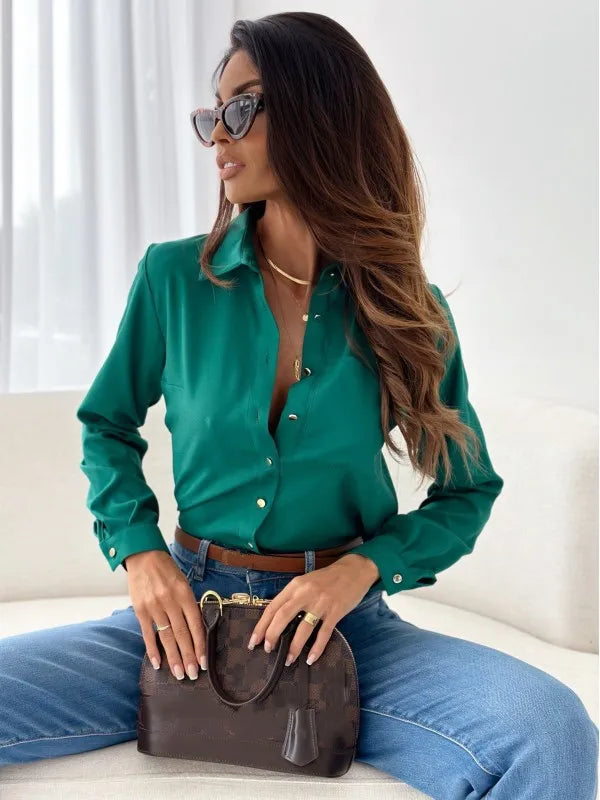 Casual Blouse - Long Sleeve