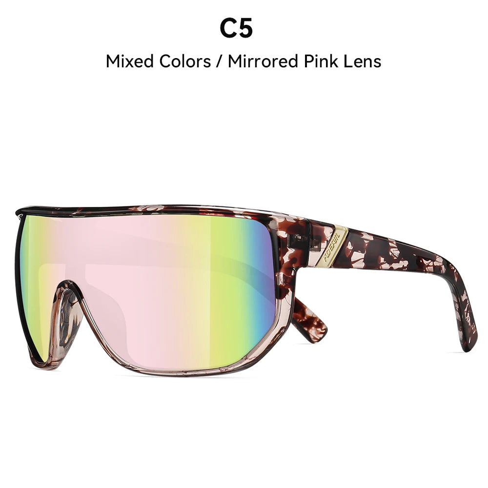 KDEAM New Men's Cycling Sunglasses Sports Polarized Wide-Angle Goggles Party Glasses - Mammalook