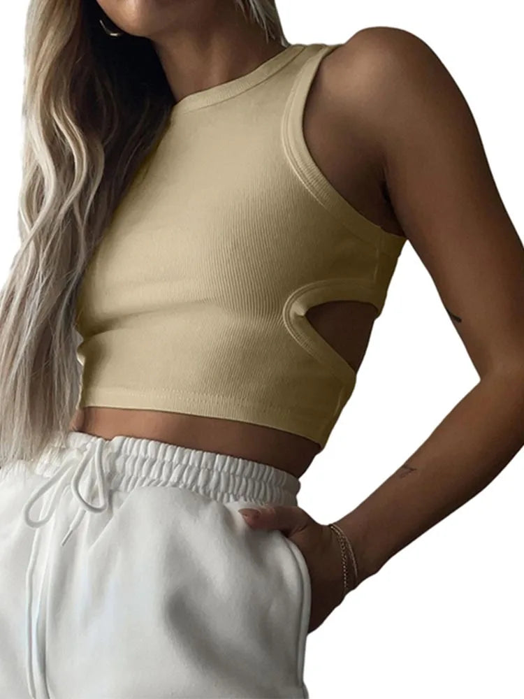 Sleeveless T-Shirt - Basic Wear Streetwear