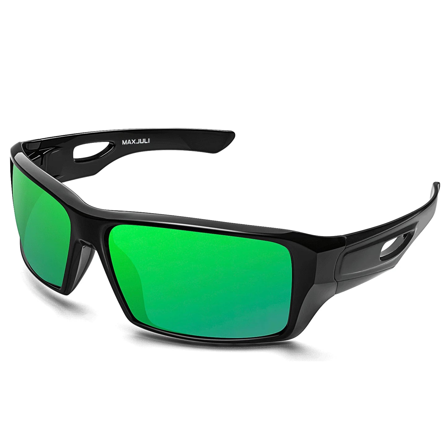 MAXJULI Polarized Wrap Around Sports Sunglasses for Big Heads Men Women UV400 Protection Sun Glasses 8232 - Mammalook
