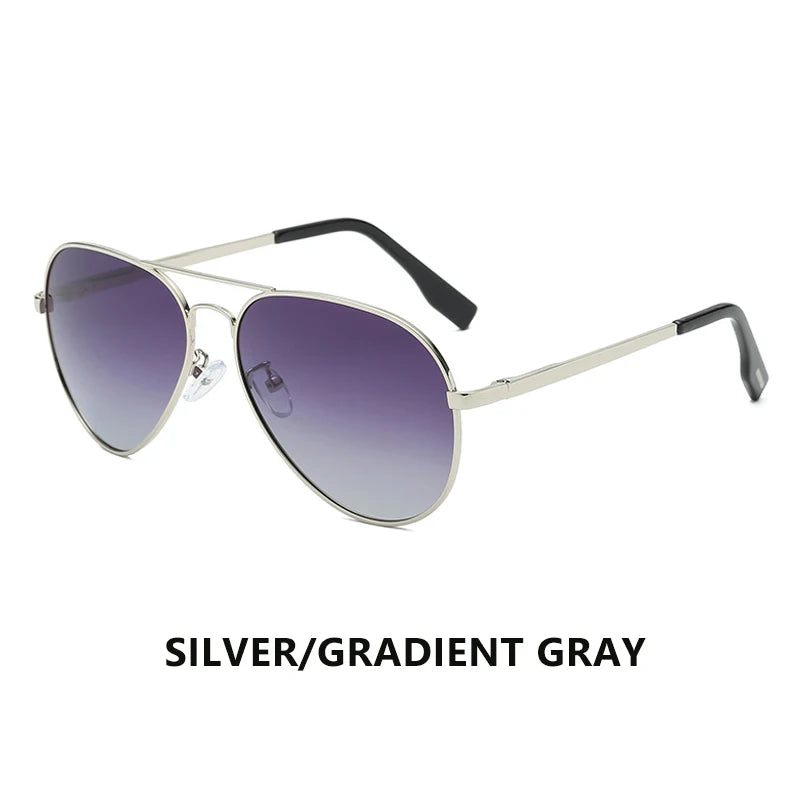 LIOUMO Polarized Aviation Sunglasses – Stylish & Anti-Glare Pilot Glasses for Men & Women