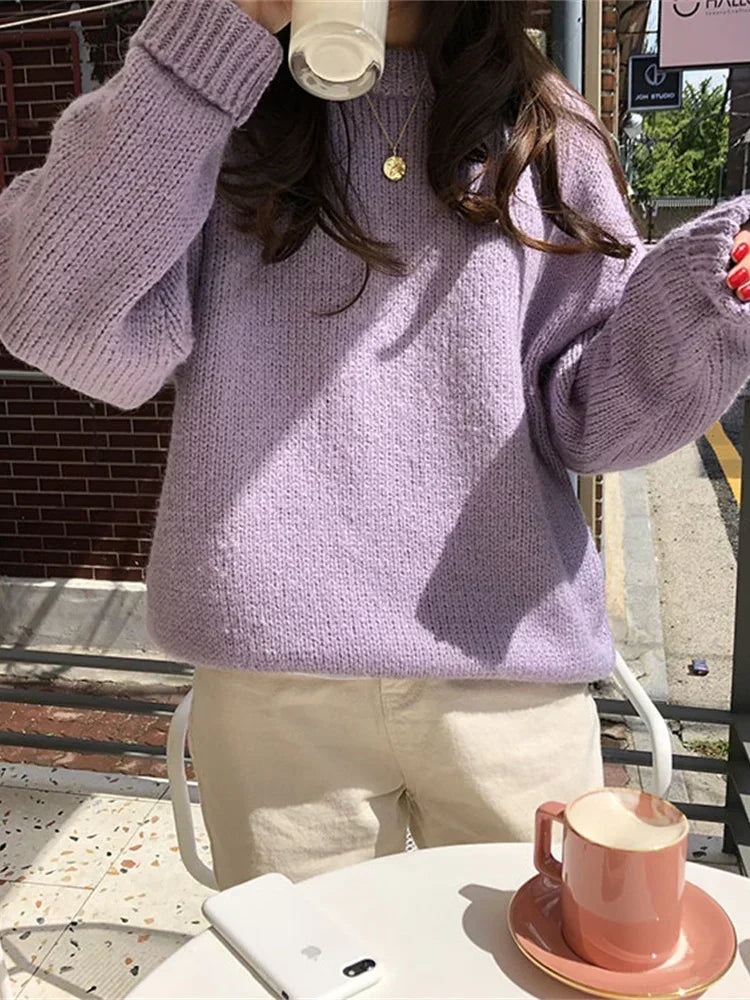 Womens Winter Sweaters Pullover - Long Sleeve - Mammalook