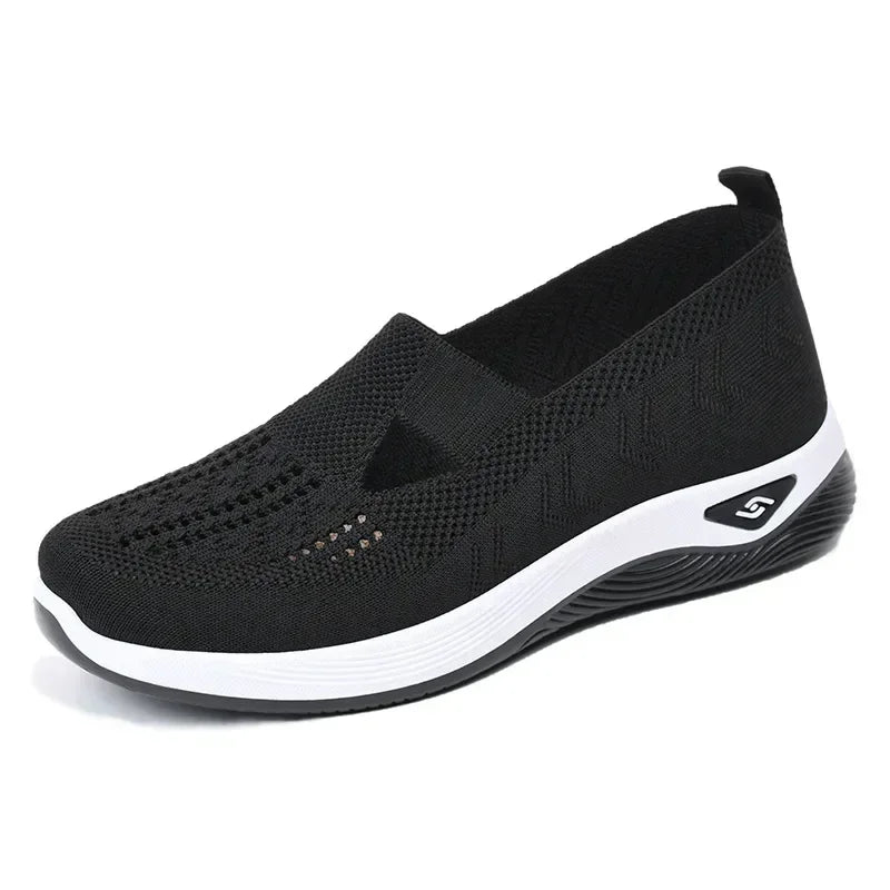 2024 Summer New Comfort Casual Women's Shoes Fashion Soft Sole Breathable Hollow Out Flat Shoes for Women Zapatos De Mujer - Mammalook