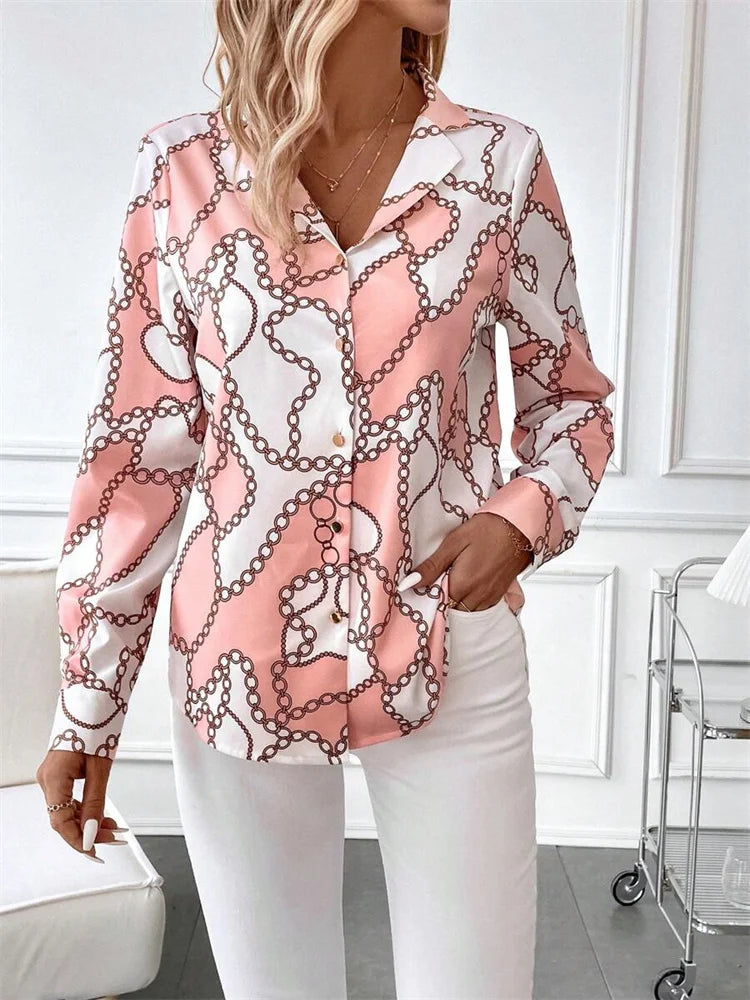 Striped Printed - Long sleeved Shirt