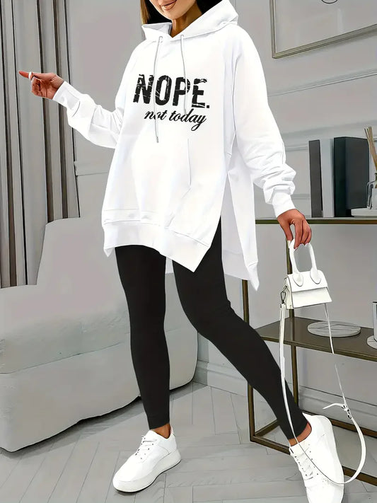 Long Sleeved Hooded - Casual Suit