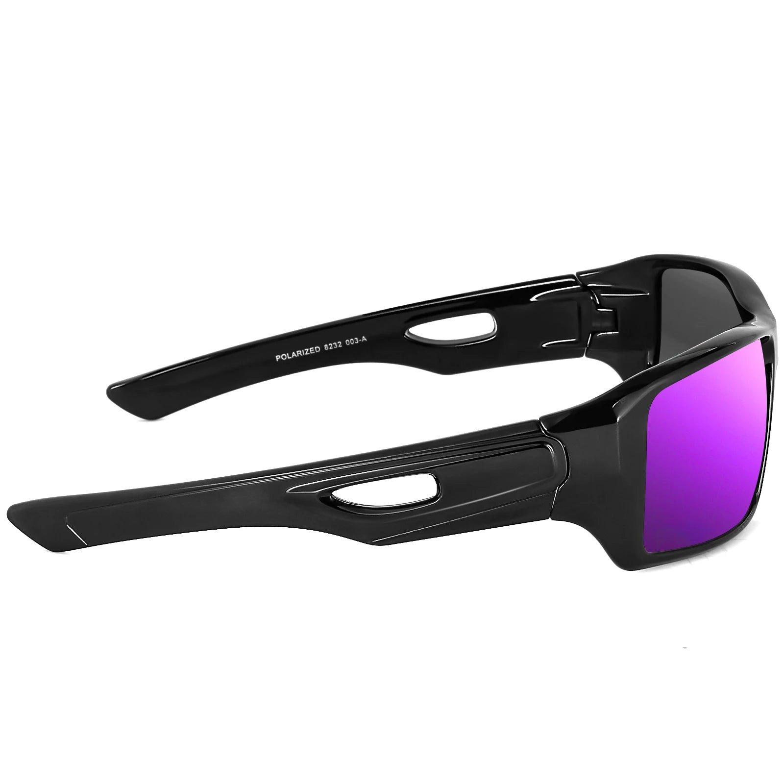 MAXJULI Polarized Wrap Around Sports Sunglasses for Big Heads Men Women UV400 Protection Sun Glasses 8232 - Mammalook