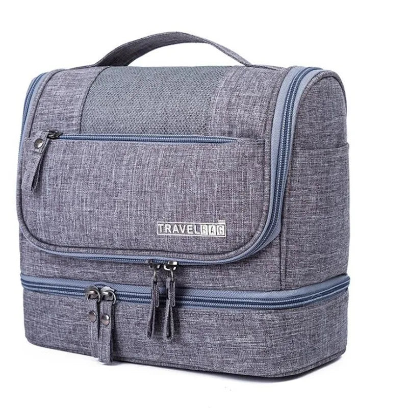 Designer Hanging Toiletry Bag Travel Cosmetics Bag Waterproof Oxford Organizer for Travel Accessories Toiletry Kit for Men Women - Mammalook