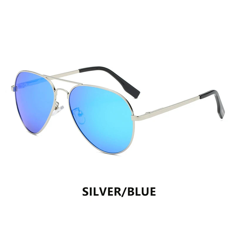 LIOUMO Polarized Aviation Sunglasses – Stylish & Anti-Glare Pilot Glasses for Men & Women