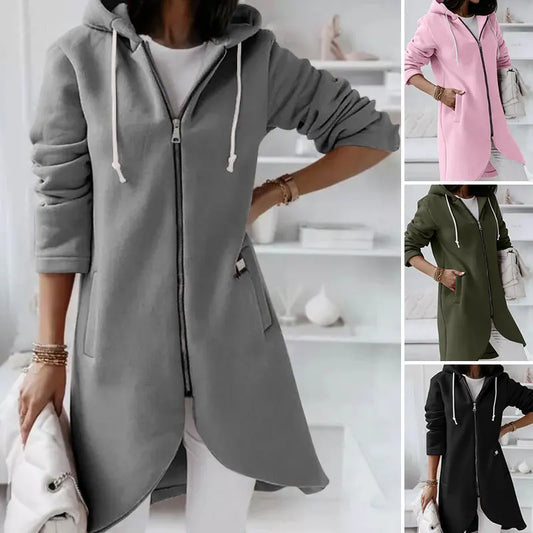 Hoodie with Zipper and Hood