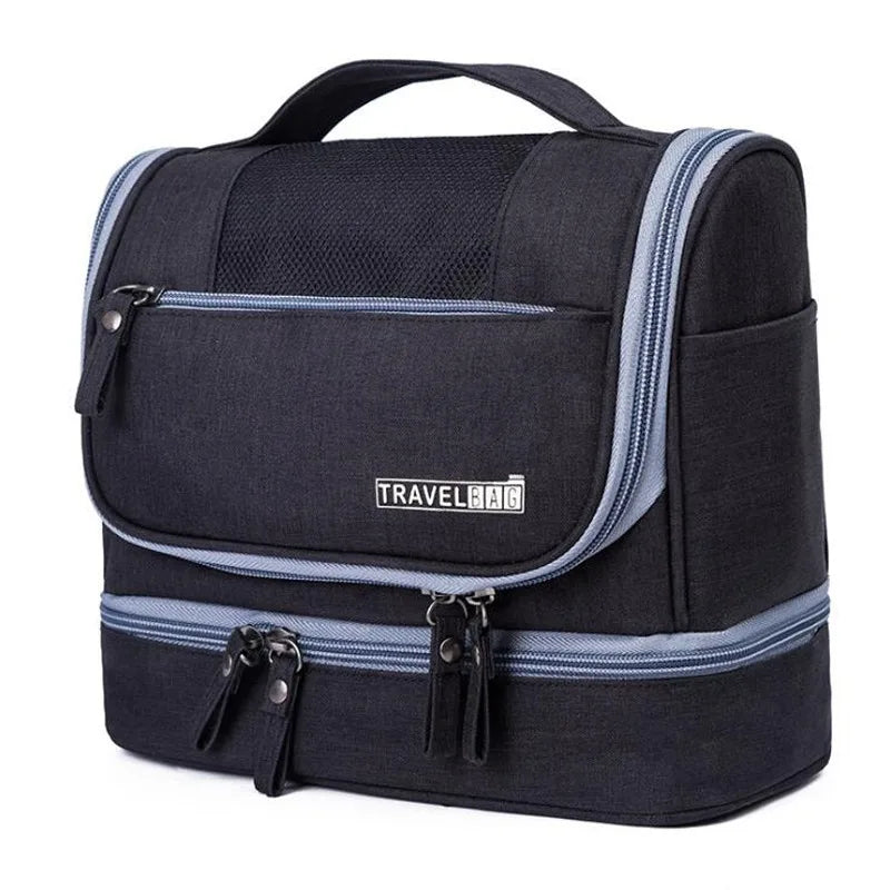 Designer Hanging Toiletry Bag Travel Cosmetics Bag Waterproof Oxford Organizer for Travel Accessories Toiletry Kit for Men Women - Mammalook