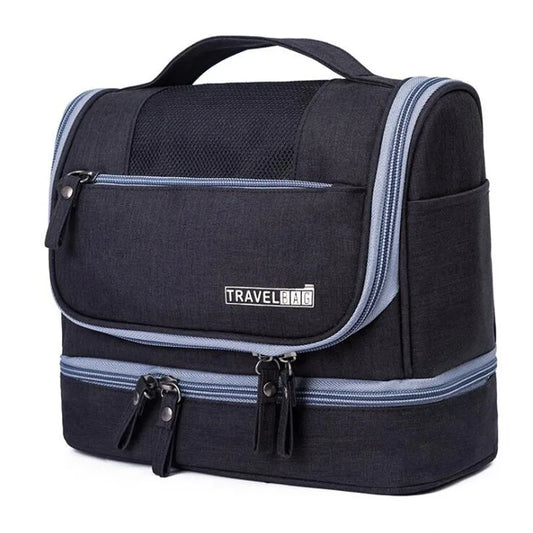 Designer Hanging Toiletry Bag Travel Cosmetics Bag Waterproof Oxford Organizer for Travel Accessories Toiletry Kit for Men Women - Mammalook