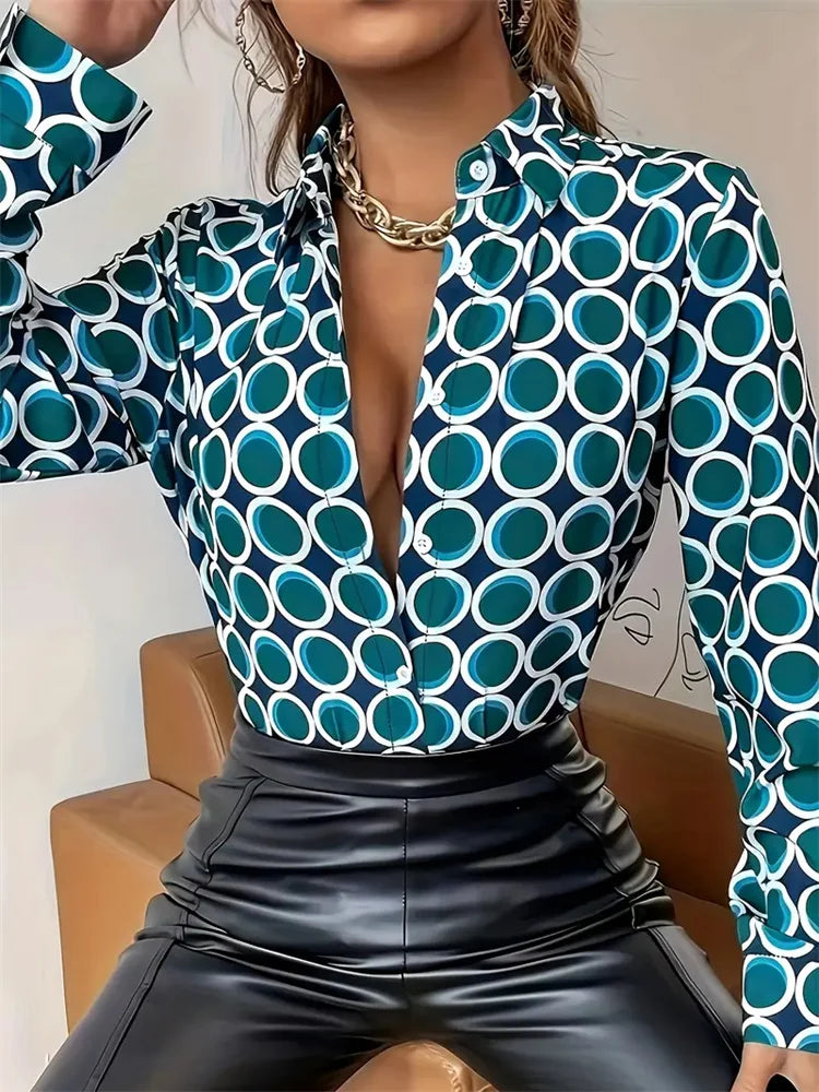 Striped Printed - Long sleeved Shirt