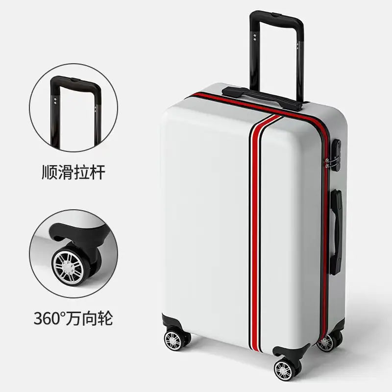 New high-quality boarding 20-inch trolley suitcase for women with large capacity 24 sturdy small travel suitcase - Mammalook