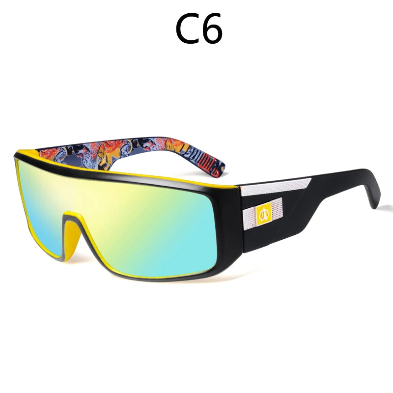 VIAHDA Cycling Sunglasses Men Large Frame Women Driving Glasses Camping Hiking Fishing Classic UV400 - Mammalook