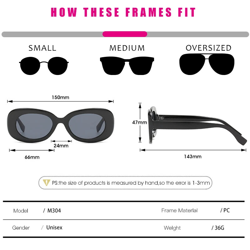New Luxury Cat Eye Sunglasses for Women Men Retro Vintage Sun Glasses Lovely Red Frame Trend Oval Shades Eyeglasses Female UV400 - Mammalook