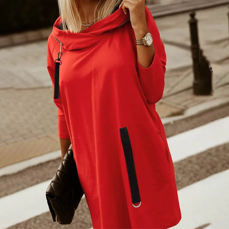 Long Sleeve Pullover -  Outwear Oversized