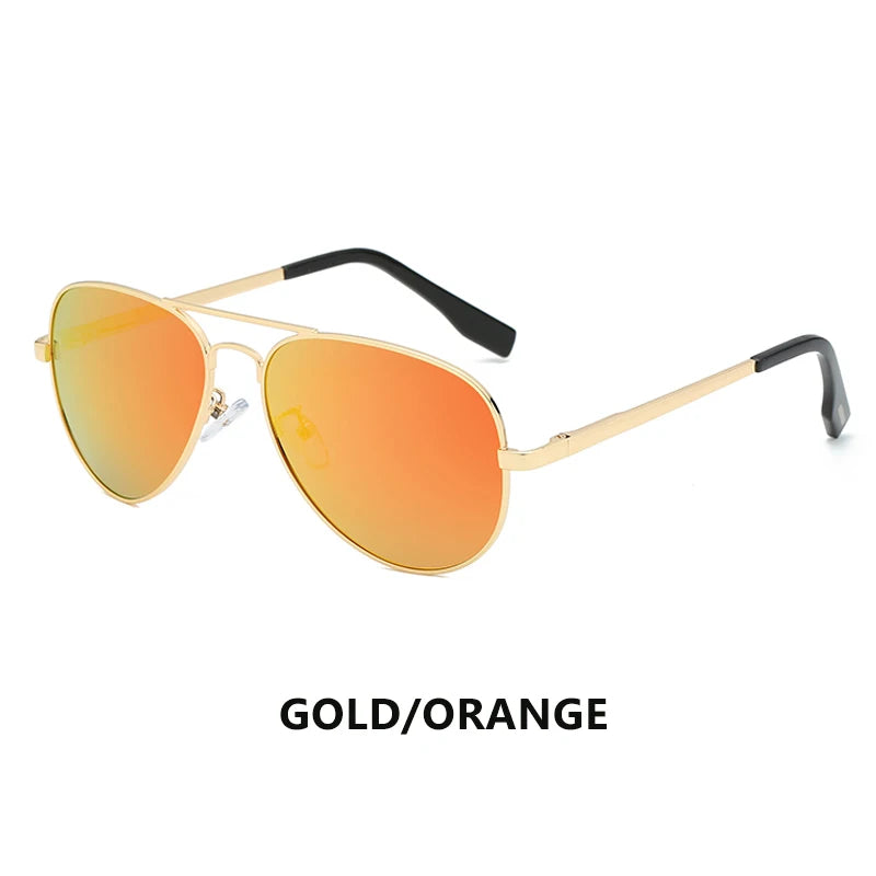 LIOUMO Polarized Aviation Sunglasses – Stylish & Anti-Glare Pilot Glasses for Men & Women