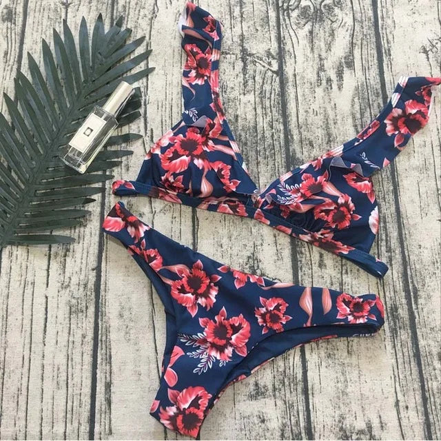 Woman bathing suit Brazilian Bikini Set Biquini Swimming Suit push up Swimwear Women Swimsuit Female Bathers - Mammalook