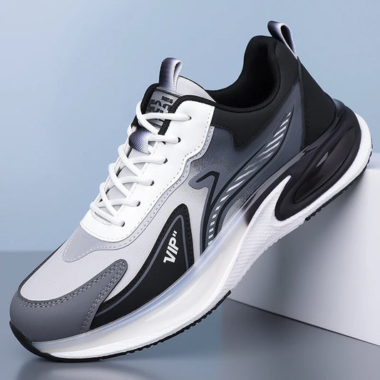 Men’s Platform Athletic Sneakers – Casual Street Style & Winter-Warm Sport Shoes