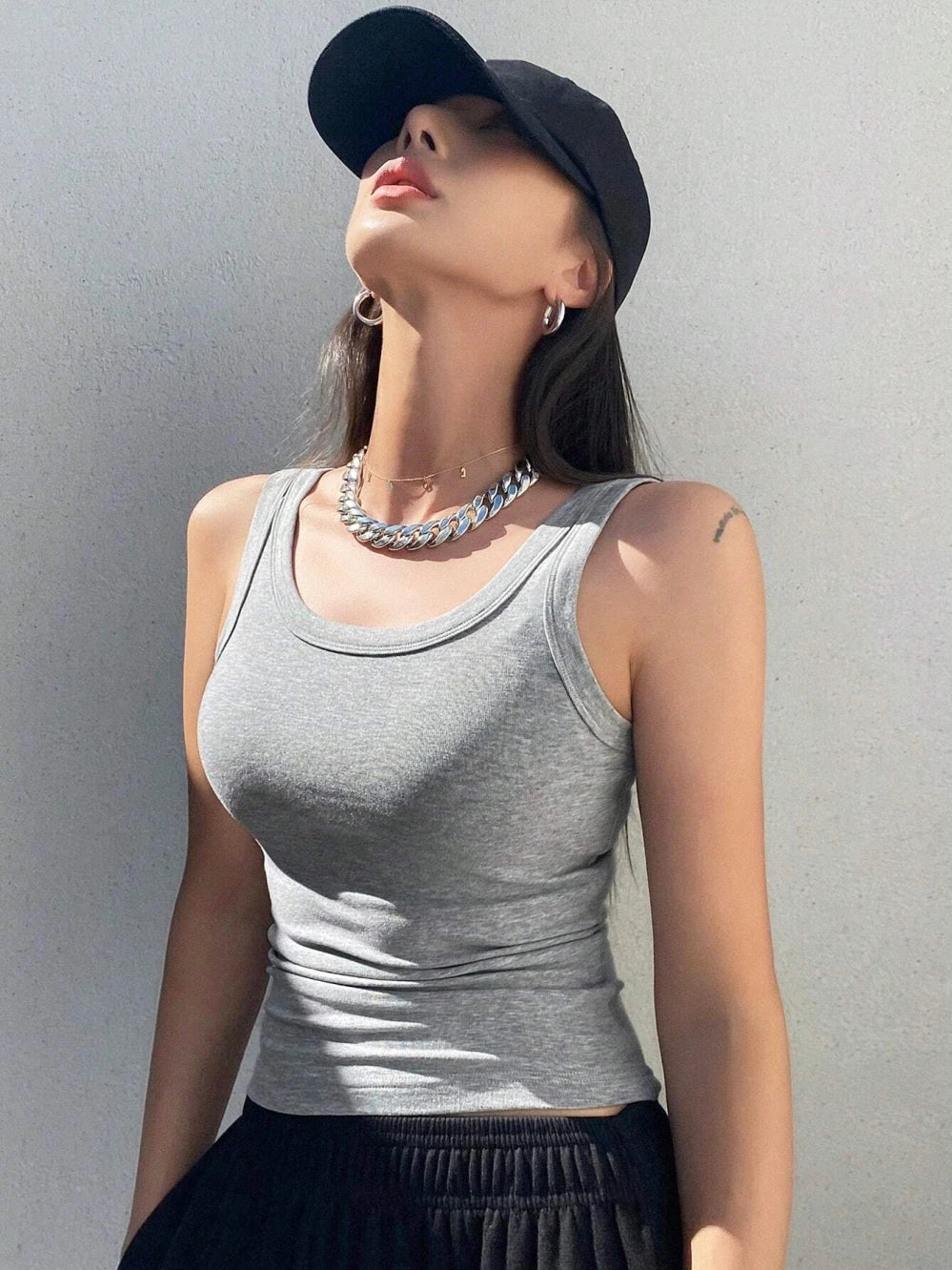 Tank Soft Cotton Top - Women Summer Outfits