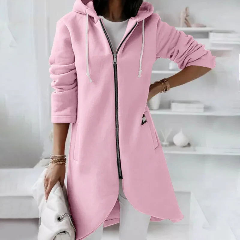Hoodie with Zipper and Hood