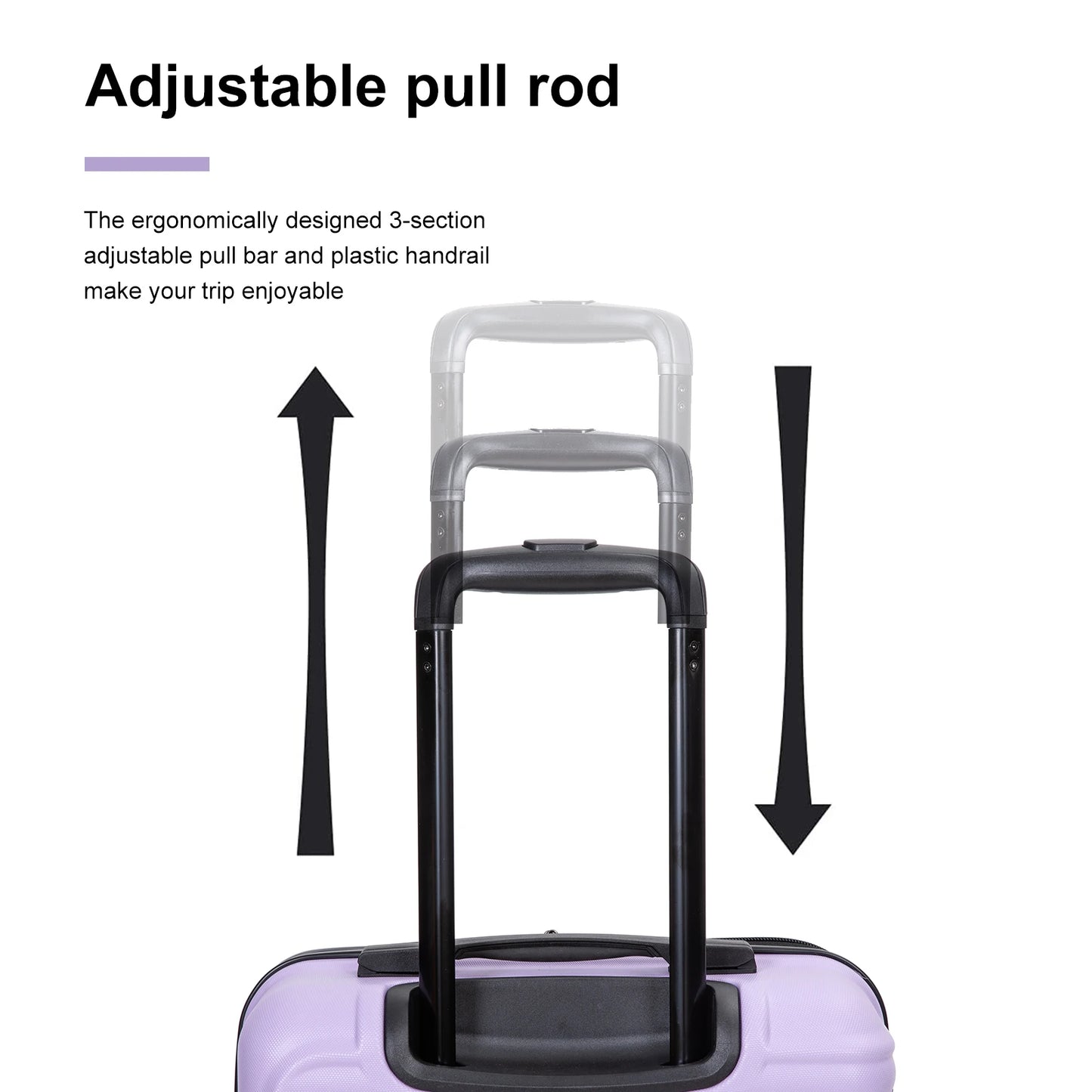 Travelhouse 20" Carry on Luggage Lightweight Hardside Suitcase with Spinner Wheels - Mammalook