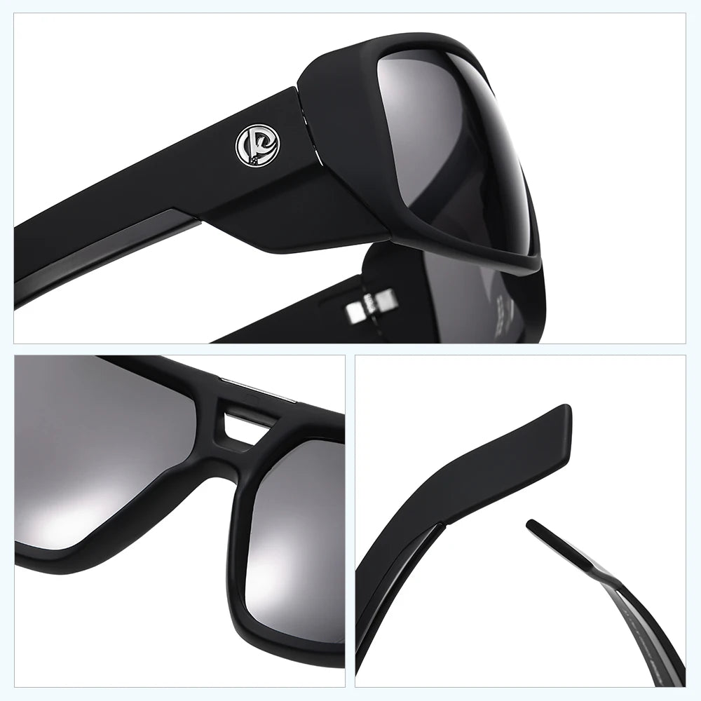 KDEAM Polarized Sports Sunglasses – UV400 Mirrored Lens for Men & Women