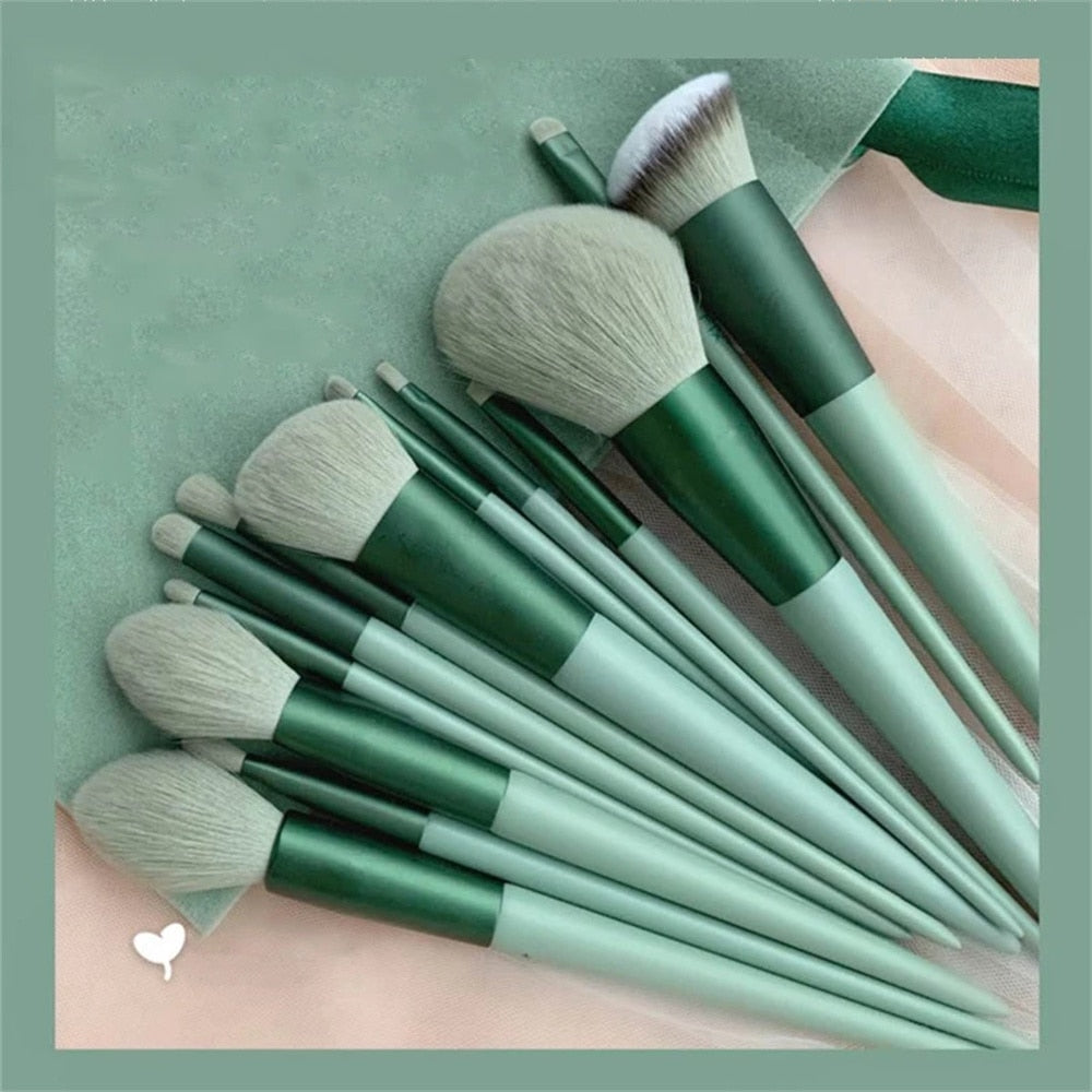 13Pcs Makeup Brushes Set Make Up - Mammalook