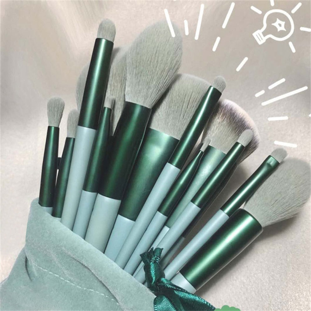 13Pcs Makeup Brushes Set Make Up - Mammalook