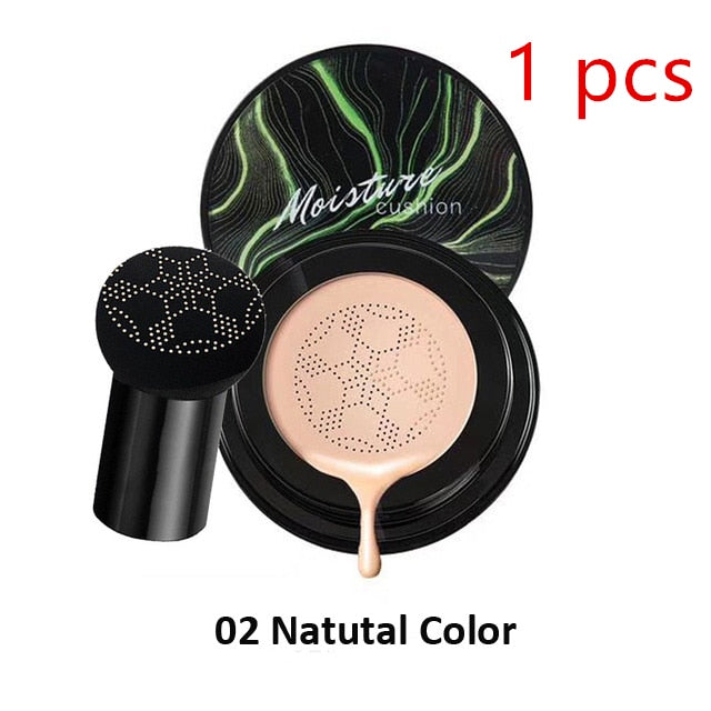 Mushroom Head Make up Air Cushion Moisturizing Foundation Air-permeable Natural Brightening Makeup BB Cream - Mammalook