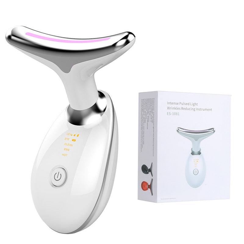 BioGlow Neck Face Skin Tightening & Anti-Aging Beauty Massager - Mammalook
