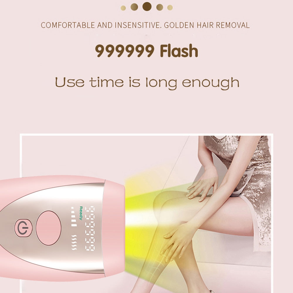 FIEEZOE IPL Laser Hair Removal Machine 999999 Flash Epilator For Women Permanent Photoepilator Painless Depiladora Facial - Mammalook